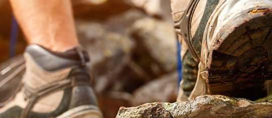 chaussures de trail et de randonnee